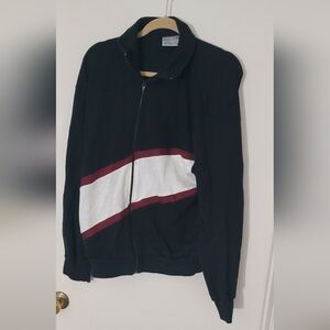 Vintage Track and Court Men's Zip-Up XL